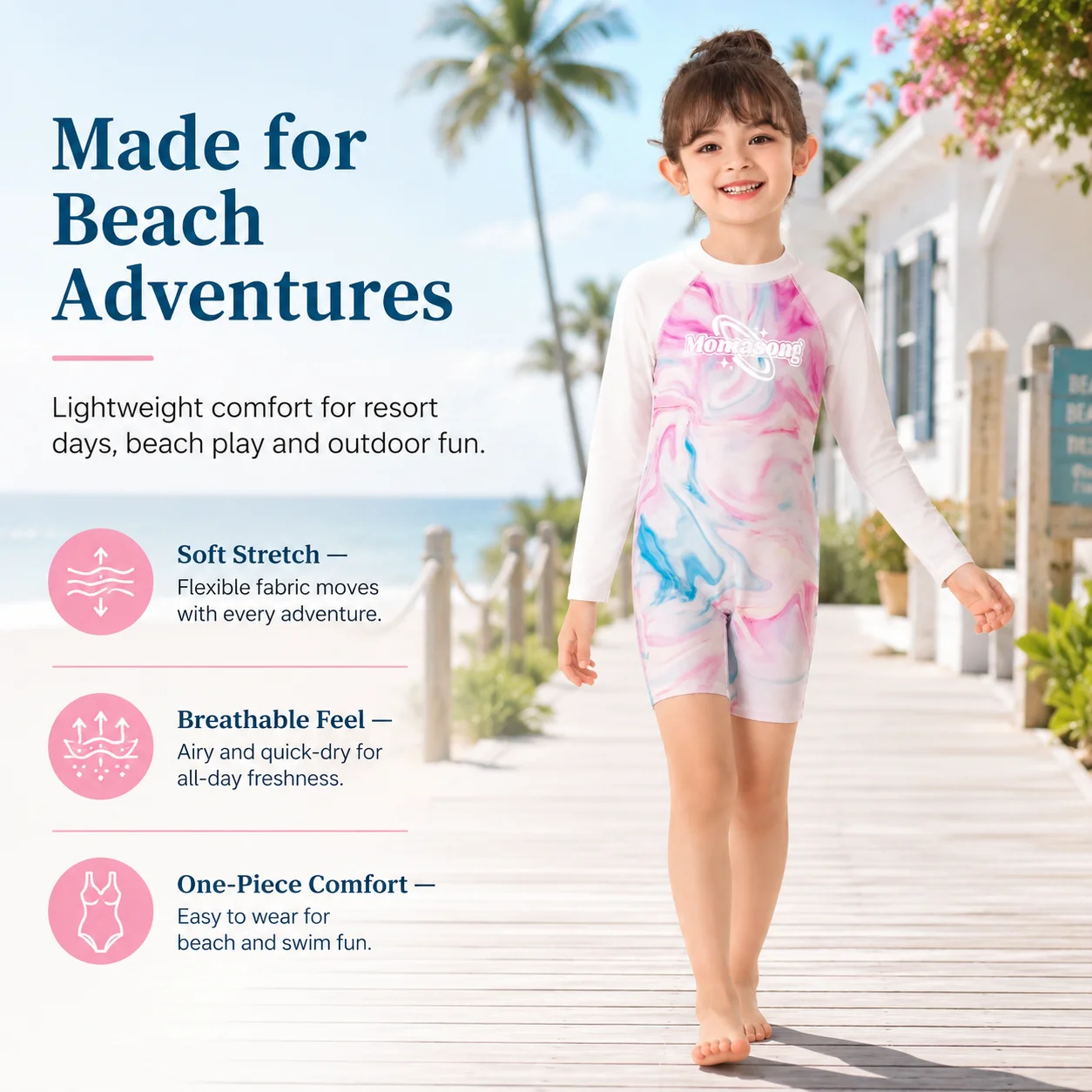 Boys Short Sleeve Swim Set – Sunny Waves
